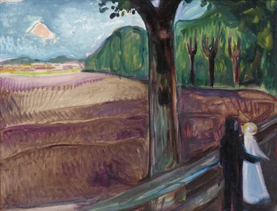 Summer Night, 1917 by Edvard Munch