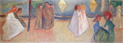 Summer night by Edvard Munch