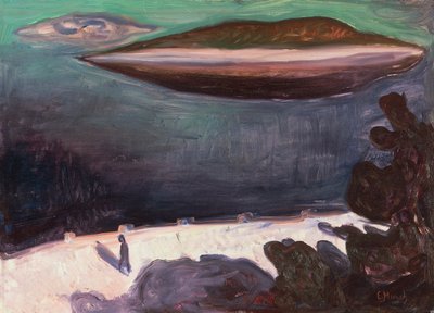 Summer night on the Oslofjord by Edvard Munch