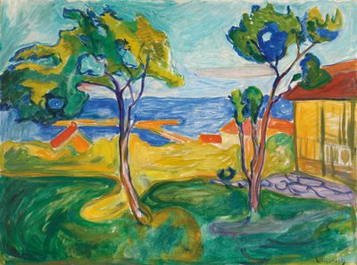 The Garden in Asgardstrand by Edvard Munch