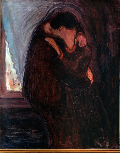 The Kiss by Edvard Munch