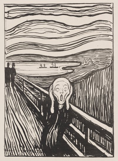 The Scream by Edvard Munch
