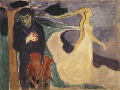 The Separation by Edvard Munch