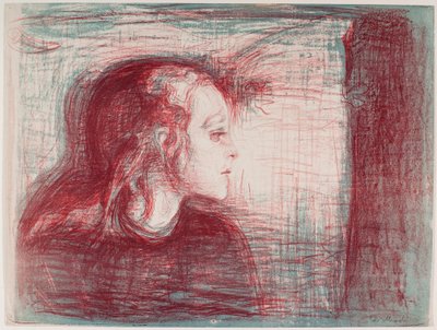 The Sick Child I by Edvard Munch