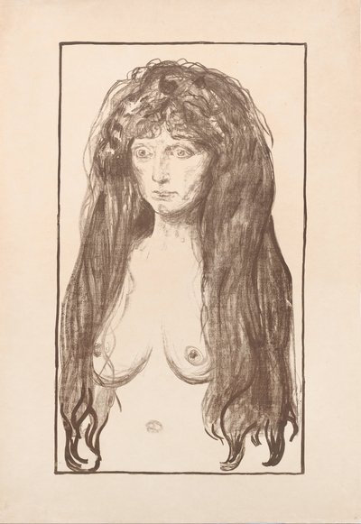 The Sin by Edvard Munch