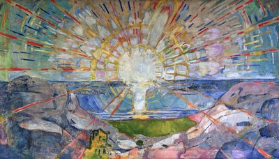 The Sun by Edvard Munch