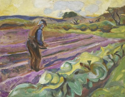 The sower by Edvard Munch