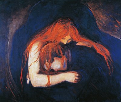 Vampire by Edvard Munch