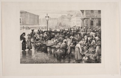 Højbro Square by Edvard Petersen