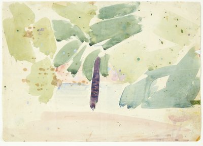 Color Study for the Langelinie Painting by Edvard Weie