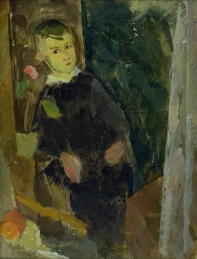 Portrait of a Boy by Edvard Weie