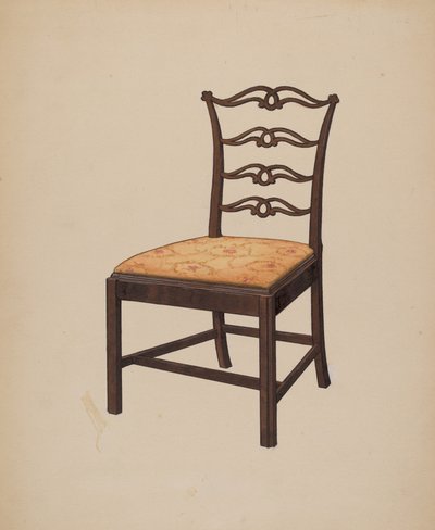 Chippendale Chair by Edward A. Darby