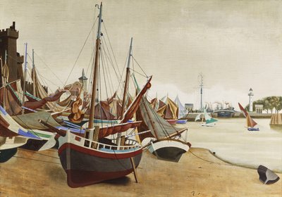 La Rochelle by Edward Alexander Wadsworth