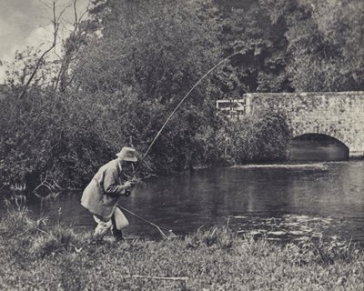 Below Leverton Bridge by Edward Alfred Barton