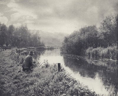 The Kennet below Ramsbury by Edward Alfred Barton