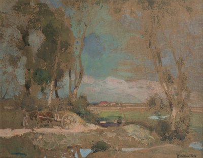 Gates of Fens, Suffolk by Edward Arthur Walton