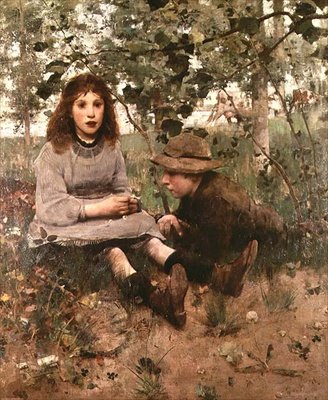 The Daydream by Edward Arthur Walton