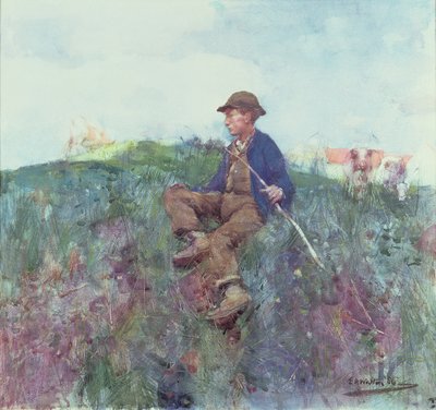 The Herdboy by Edward Arthur Walton