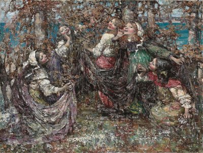 Ring-a-Ring-a-Roses by Edward Atkinson Hornel