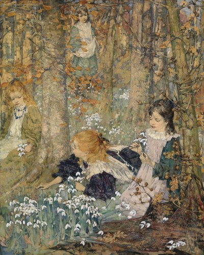 The Coming of Spring by Edward Atkinson Hornel