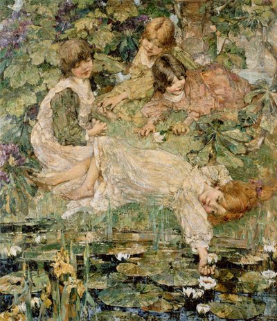 The Pool by Edward Atkinson Hornel