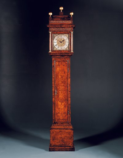 Queen Anne longcase clock by Edward Banger