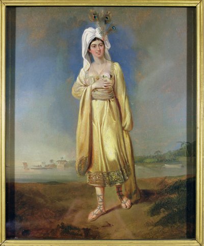 Princess Caraboo of Javasu (Mary Baker) by Edward Bird