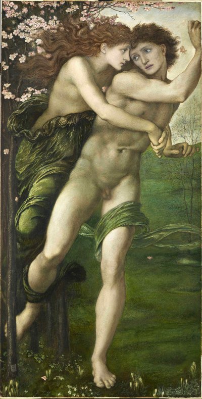 Phyllis and Demophoön by Edward Burne Jones