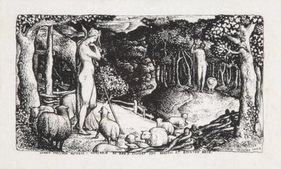 Ideal Pastoral Life by Edward Calvert