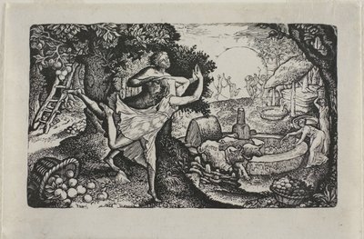 The Cyder Feast by Edward Calvert