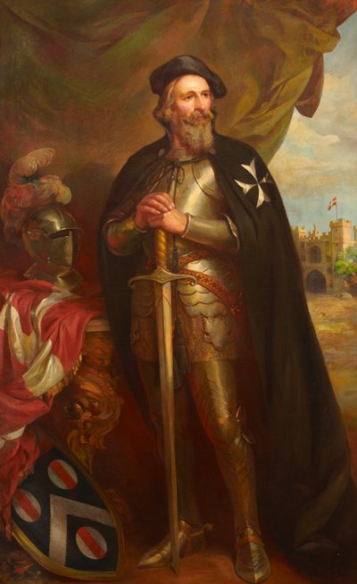 Grand Prior Thomas Docwra by Edward Caruana Dingli