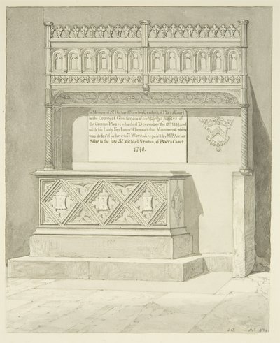 Monument to Sir Richard Newton Cradock by Edward Cashin