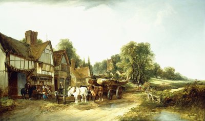 The Timber Wagon by Edward Charles Williams