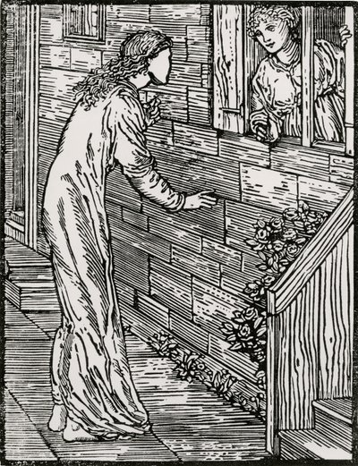 Comes to the Second by Edward Coley (after) Burne Jones