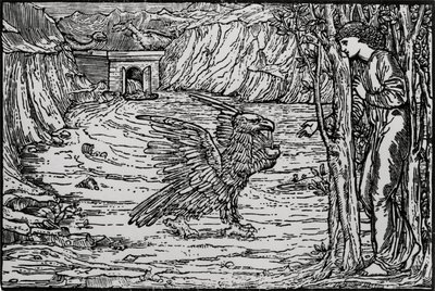 The Black Water by Edward Coley (after) Burne Jones