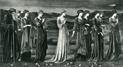The Wedding of Psyche by Edward Coley (after) Burne Jones