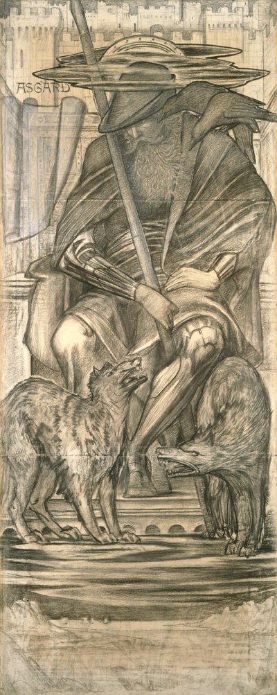 Odin by Edward Burne Jones