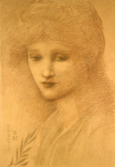 Portrait of Laura Littleton by Edward Coley Burne Jones