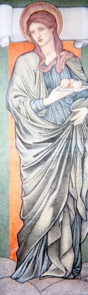 St. Dorothea by Edward Coley Burne Jones