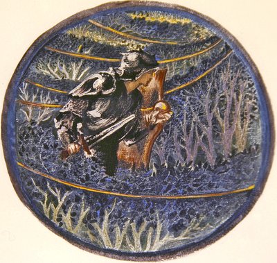 The Flower Book: II. Golden Thread by Edward Coley Burne Jones