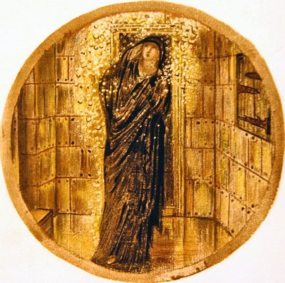 The Flower Book: XVIII. Golden Shower by Edward Coley Burne Jones