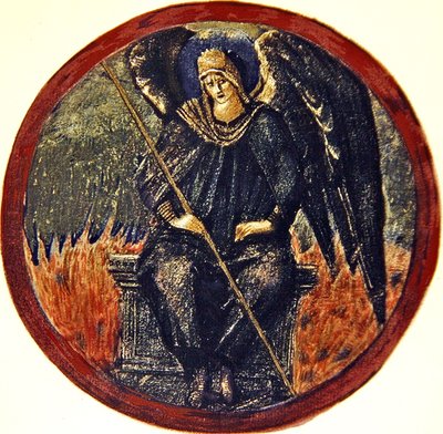 The Flower Book: Black Archangel by Edward Coley Burne Jones