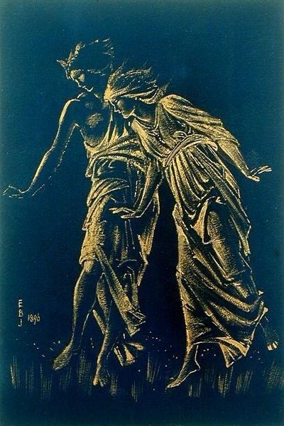 Girls Dancing by Edward Coley Burne Jones