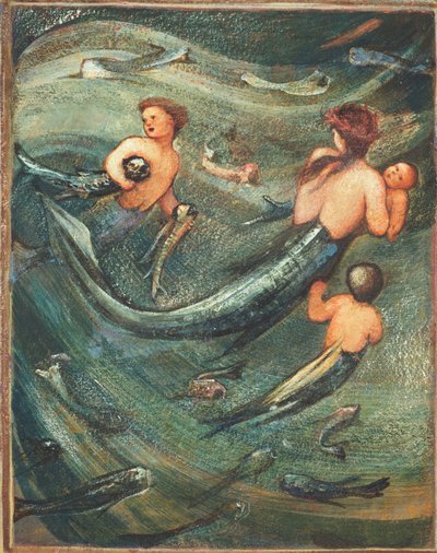 Mermaids in the Deep by Edward Burne Jones