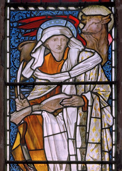St Luke by Edward Burne Jones