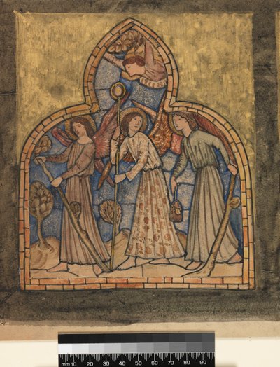 The Flight into Egypt by Edward Burne Jones