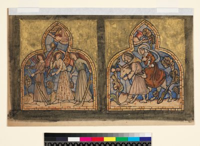 The Flight into Egypt by Edward Burne Jones