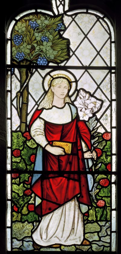 The Virgin Mary, 1873 by Edward Burne Jones