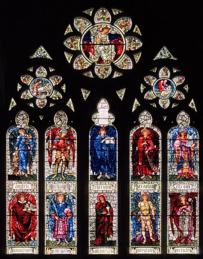 West Window by Edward Coley Burne Jones