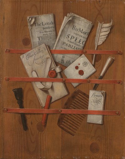 A Letter Rack by Edward Collier
